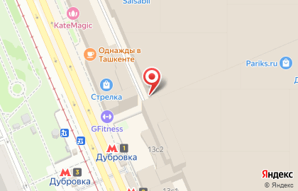 Туристическое агентство TUI на Шарикоподшипниковской улице на карте