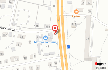 Торгово-сервисная компания Мото Вело Трэйд в Кировском районе на карте