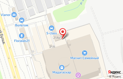 Пиццерия Браво на улице Ленинского Комсомола на карте