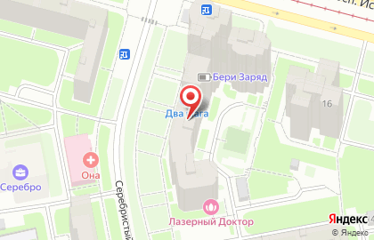 Аптека Столички на Серебристом бульваре на карте