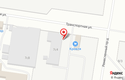 Магазин-склад Кровля в Автозаводском районе на карте