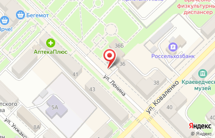 Агентство недвижимости Вариант на улице Ленина на карте