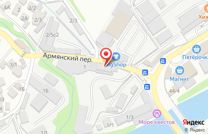 Торговая компания Еврострой в Армянском переулке на карте