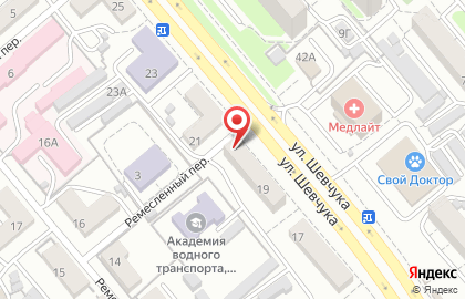 Салон-парикмахерская Очаровашка в Индустриальном районе на карте