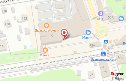 Аргос на Всеволожском проспекте на карте