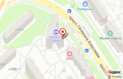 Медицинский центр Медиант в Зеленограде на карте