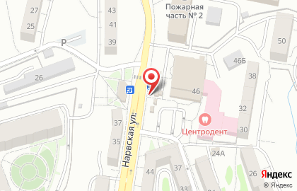 Магазин Наш продукт-Долгов групп в Центральном районе на карте