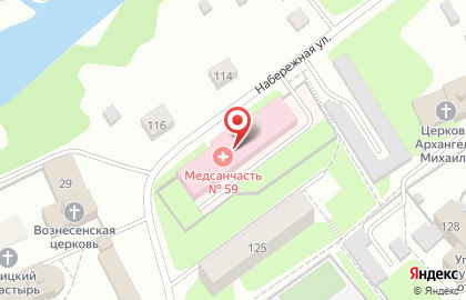 Больница Мсч-59 на карте