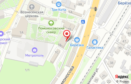 Магазин хозяйственных товаров в Центральном районе на карте