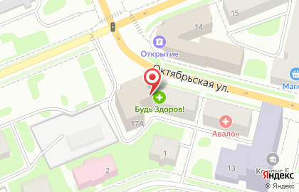 Сервисный центр ТехноПапа на Октябрьской улице на карте