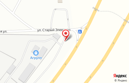 Сеть строительных рынков Анчих-групп на Элеваторной улице на карте