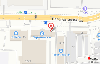 Магазин детских товаров Детки Конфетки на Перспективной улице на карте