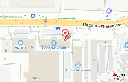 Магазин детских товаров Вырастай-ка на Перспективной улице на карте