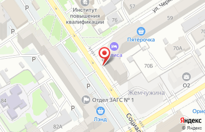 Специализированный застройщик инвестиционно-строительная компания Алгоритм на Социалистическом проспекте на карте