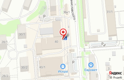 Аптека Озерки в Новосибирске на карте