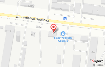 Завод Строймаш на улице Тимофея Чаркова на карте
