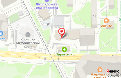 Супермаркет Пятёрочка в Москве на карте