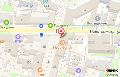 Кофейня Traveler's Coffee на Новоторжской улице на карте