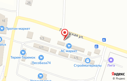 Оптово-розничная фирма на Выборной улице на карте