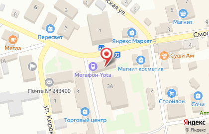 МегаФон в Брянске на карте