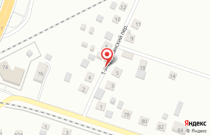 Мастерская по изготовлению памятников в 1-ом Туруханском переулке на карте
