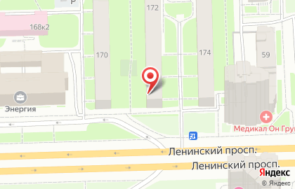 Парикмахерская эконом-класса в Московском районе на карте