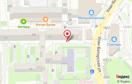 Советник в Свердловском округе на карте