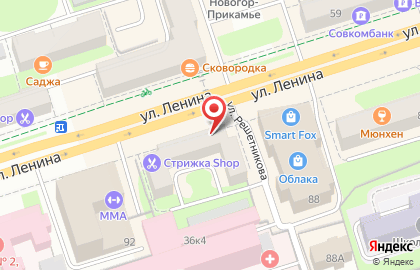Ювелирный салон Скань в Дзержинском районе на карте