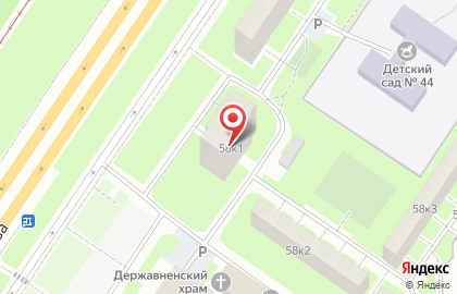 Стэлс на проспекте Маршала Жукова на карте