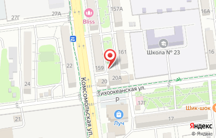 Визирь на Комсомольской на карте