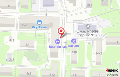 Гостиница Myhotel24 Voikovskaya на карте