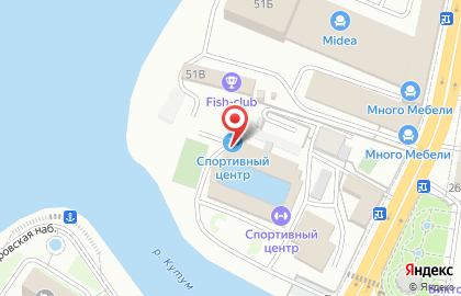 Спортивный центр морской и физической подготовки г. Астрахани филиал ЦСКА на карте