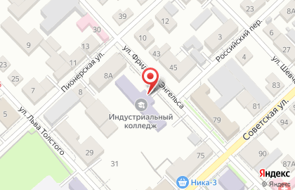 Орский индустриальный колледж на карте