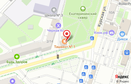 Ресторан Баракат на Революционном проспекте на карте