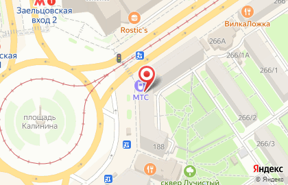 Оператор связи МТС на Красном проспекте, 188 на карте