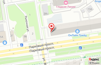 Магазин алкогольной продукции Крепость в Дзержинском районе на карте