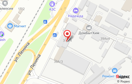 Автомойка Status на улице Ленина на карте