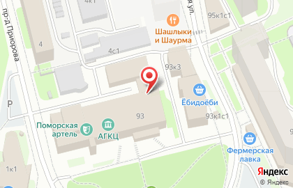 Федерация джиу-джитсу Архангельской области в Архангельске на карте