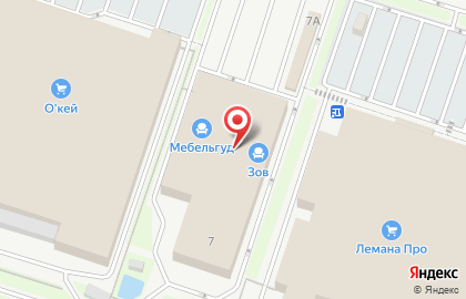 Мебельный салон Панда в Москве на карте