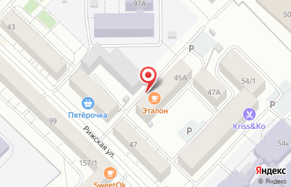 ООО Металл-центр на Рижской улице на карте