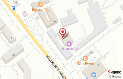 Калининградский центр технической инвентаризации и кадастровых работ Приуральского филиала в Калининграде на карте