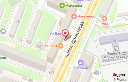 Интернет-магазин бескаркасной мебели БИНЛАЙФ в Железнодорожном районе на карте