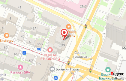 Туристическое агентство TUI на Сенной площади на карте