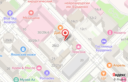 Салон эпиляции в Москве на карте