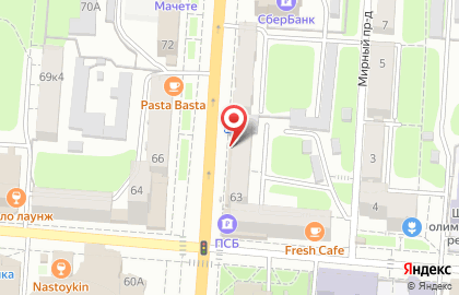 Суши-кафе Кикан на улице Ленина на карте