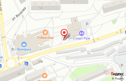 Кафе Каскад на улице Добровольского на карте