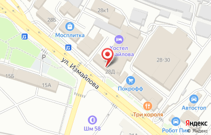 Торгово-производственная компания Мир кровли в Железнодорожном районе на карте