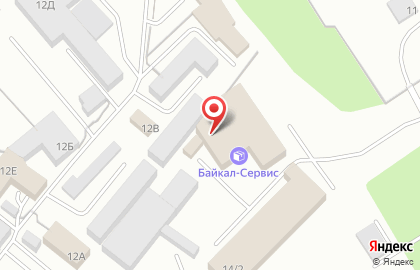 Транспортная компания Байкал-Сервис в проезде Автоматики на карте
