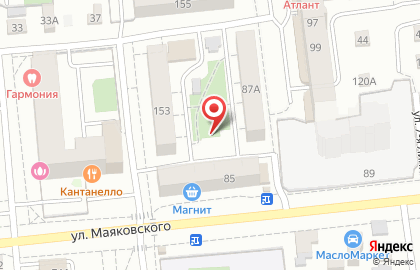 Наш Магазин на улице Маяковского на карте
