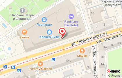 Магазин ювелирных изделий ВА Серебро в Центральном районе на карте